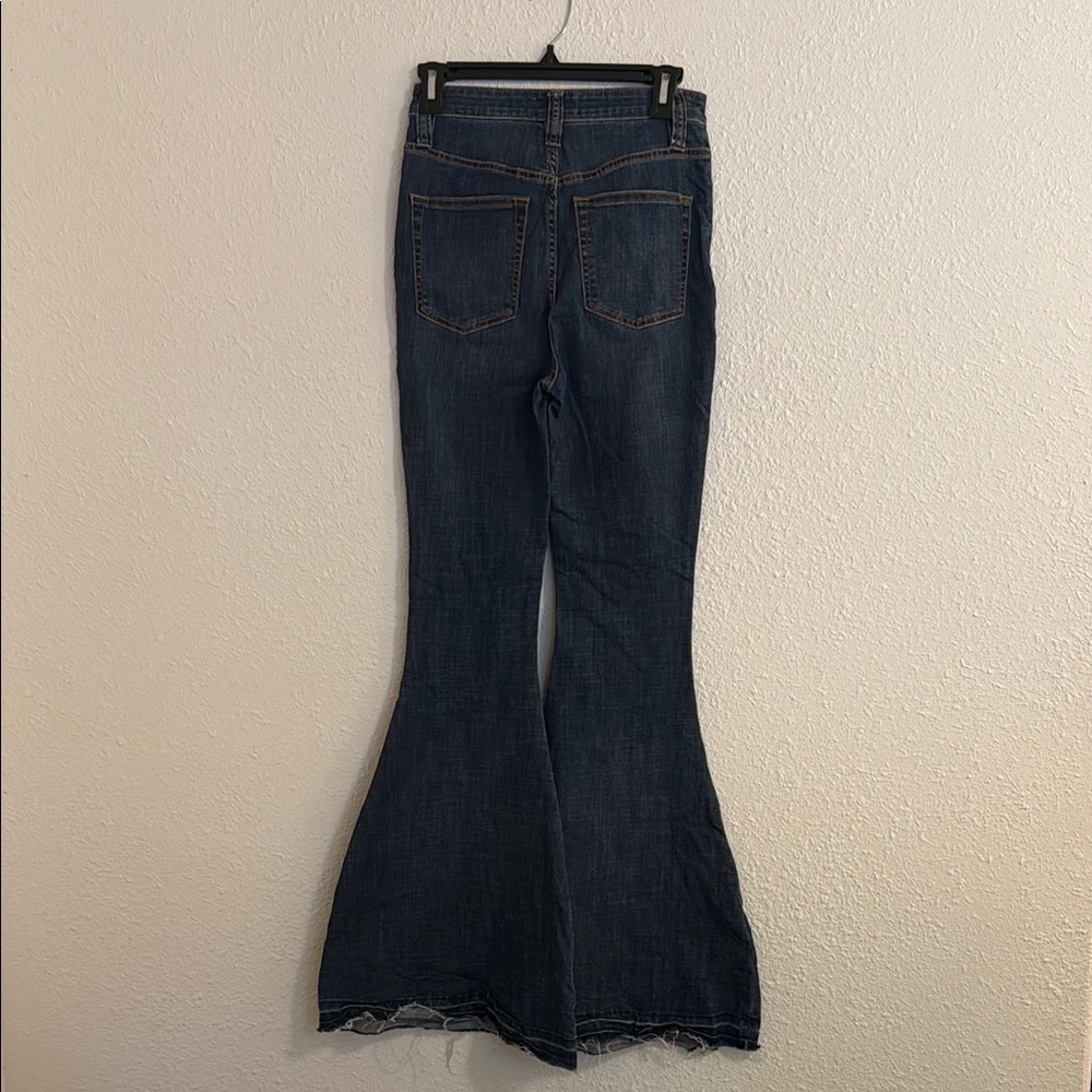 Free People Indigo Flare Jeans - Picture 3 of 4